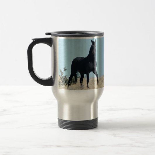 Mustang-Tasse Reisebecher (Links)