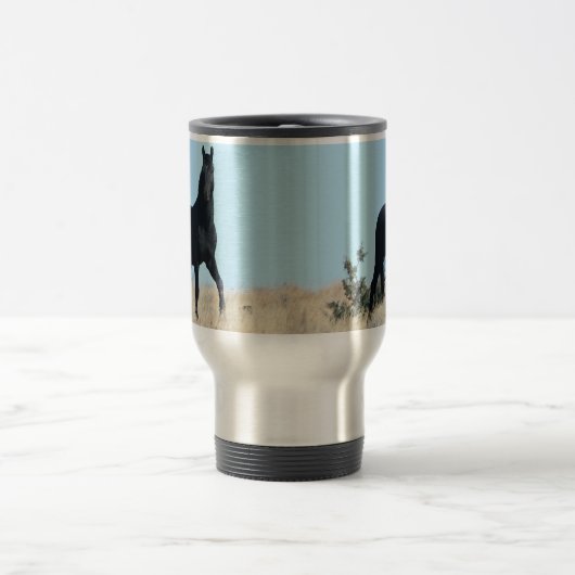Mustang-Tasse Reisebecher (Mittel)