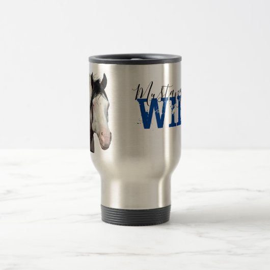 Mustang the Legend Travel Mug  Reisebecher (Mittel)