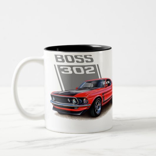 Mustang Two-Tone-Kaffee-Tasse Zweifarbige Tasse (Links)