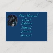 Mustang-Visitenkarte Visitenkarte (Rückseite)