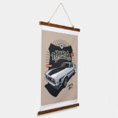 Mustang Wandteppich Mit Holzrahmen (Gewinkelt)