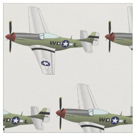 Mustang Warbird Gewebe Stoff