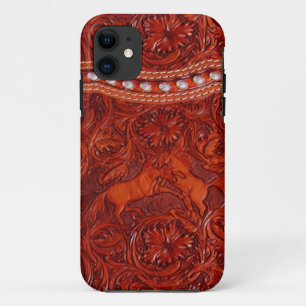 Mustang-Westernleder iphone 5 Fall Case-Mate iPhone Hülle