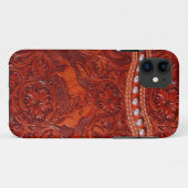 Mustang-Westernleder iphone 5 Fall Case-Mate iPhone Hülle (Rückseite (Horizontal))