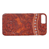 Mustang-Westernleder iPhone 7 Fall Case-Mate iPhone Hülle (Rückseite (Horizontal))