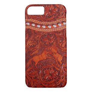 Mustang-Westernleder iPhone 7 Fall Case-Mate iPhone Hülle