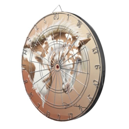 Mustang Wild Xtend Dartscheibe (Vorderseite rechts)