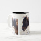 Mustang Zweifarbige Tasse (Vorderseite Links)