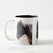 Mustang Zweifarbige Tasse (Links)