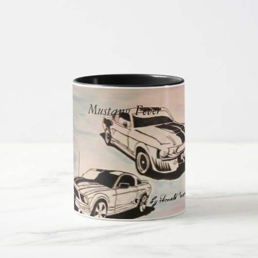 Mustangfieber Tasse (Zentrum)