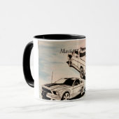 Mustangfieber Tasse (Vorderseite Links)