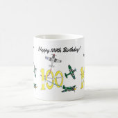 Mustangs 100. Geburtstag Kaffeetasse (Mittel)