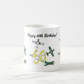 Mustangs 60. Geburtstag Kaffee Tasse (Mittel)