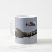 Mustangs b-17 und p-51 kaffeetasse (Vorderseite Links)