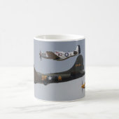 Mustangs b-17 und p-51 kaffeetasse (Mittel)