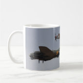 Mustangs b-17 und p-51 kaffeetasse (Links)