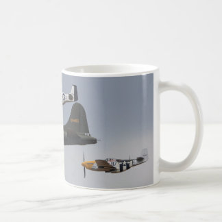 Mustangs b-17 und p-51 kaffeetasse