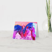 Mustangs Dankeskarte (Vorderseite)