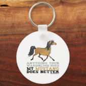Mustangs machen es besser schlüsselanhänger (Vorderseite)