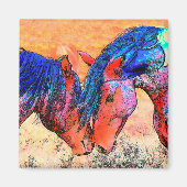 Mustangs Magnet (Vorne)