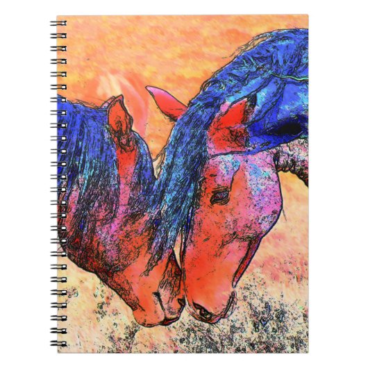 Mustangs Notizblock (Vorderseite)