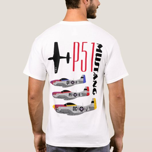 Mustangs Pfive1 T-Shirt (Rückseite)