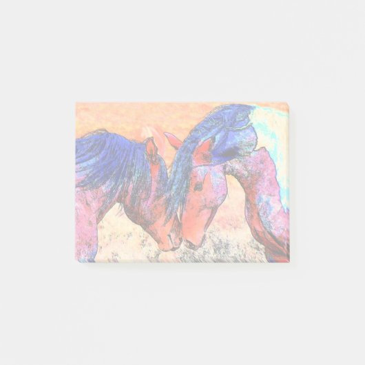 Mustangs Post-it Klebezettel (Vorderseite)