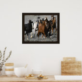 Mustangs Poster (Küche)