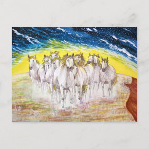 MUSTANGS POSTKARTE