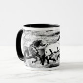 Mustangs Tasse (Vorderseite Links)
