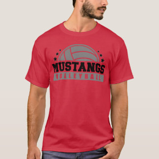 Mustangs Volleyball Trainer Sportseam Spirit Wear T-Shirt