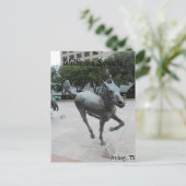 Mustangs von Las Colinas # 11 Postkarte (Stehend Vorderseite)