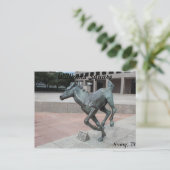 Mustangs von Las Colinas # 13 Postkarte (Stehend Vorderseite)
