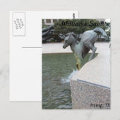 Mustangs von Las Colinas # 18 Postkarte (Vorne/Hinten)