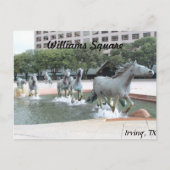 Mustangs von Las Colinas # 21 Postkarte (Vorderseite)