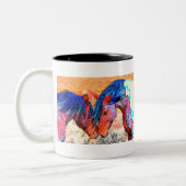 Mustangs Zweifarbige Tasse (Links)