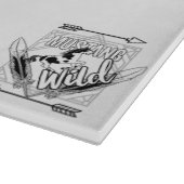 MustangWild Cutting Board Kulinarisch Schneidebrett (Ecke)