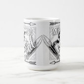 MustangWild Running Pinto Trinkbehälter Kaffeetasse (Mittel)