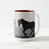 MustangWILD Tasse "behalten das wilde in unserem (VorderseiteRechts)