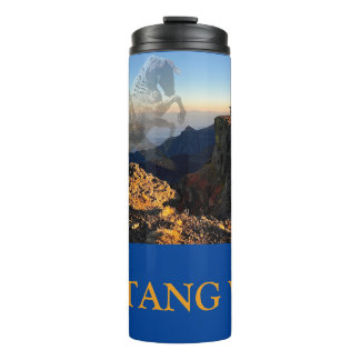 MustangWild Wasserflasche Thermosbecher