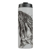 MustangWild Water Flasche - Mesteno (Vorderseite)