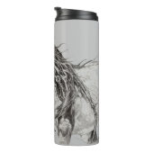 MustangWild Water Flasche - Mesteno (Nach rechts gedreht)