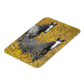 Mustard and Horses Magnet (Linke Seite)