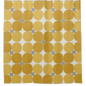 Mustard Bloom Duschvorhang (Vorderseite)