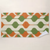 Mustard Bloom Strandtuch (Vorderseite)