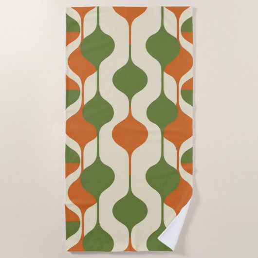 Mustard Bloom Strandtuch (Vorderseite)