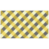 MUSTARD & CHARCOAL KARO TISCHDECKE (Vorderseite (Horizontal))
