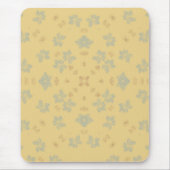 Mustard Floral Mousepad (Vorne)