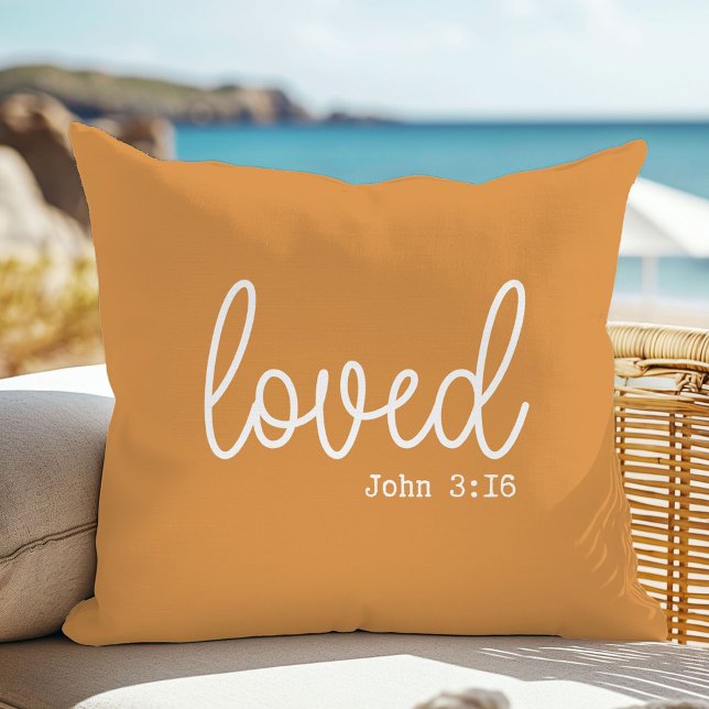 Mustard-Liebe Zitat-Kissen Kissen (Von Creator hochgeladen)